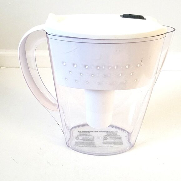Brita 6-Cup Pitcher Includes Cartridge OB21/OB03 Space Saver Water White - Picture 3 of 7
